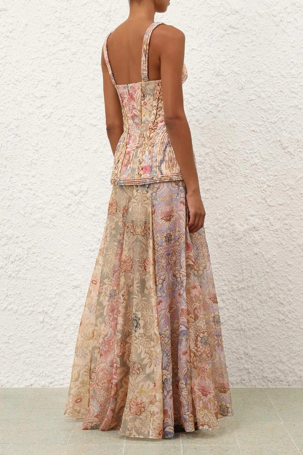 Zimmermann REBELLION CORDED MAXI DRESS