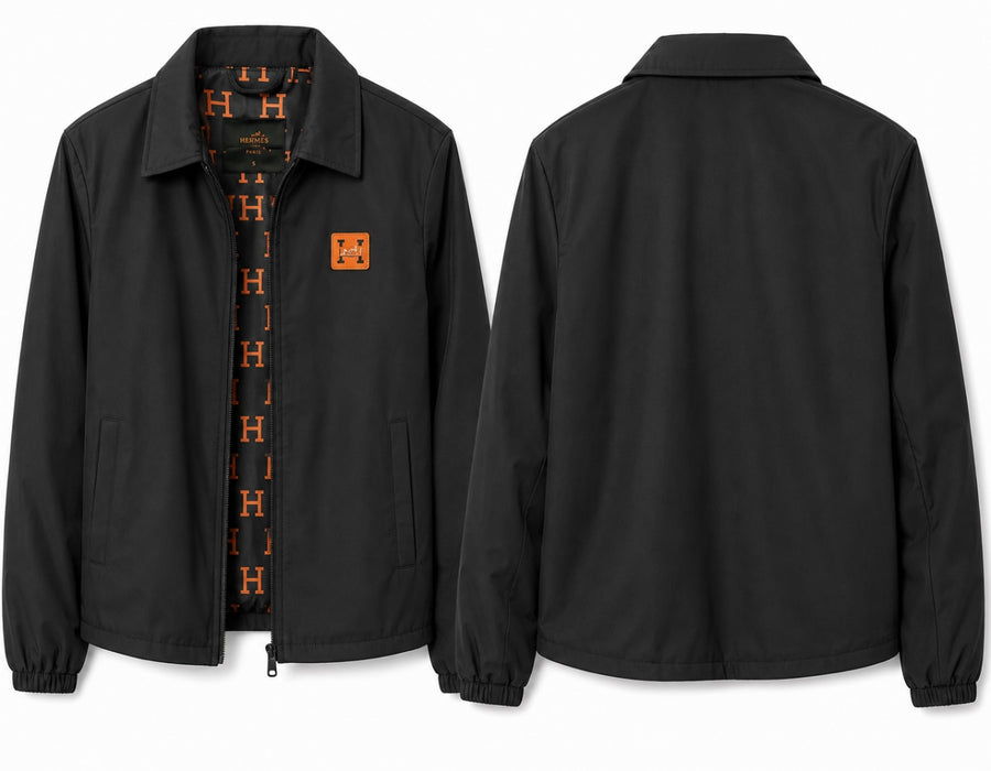 Jacket - Hermès Black Zip