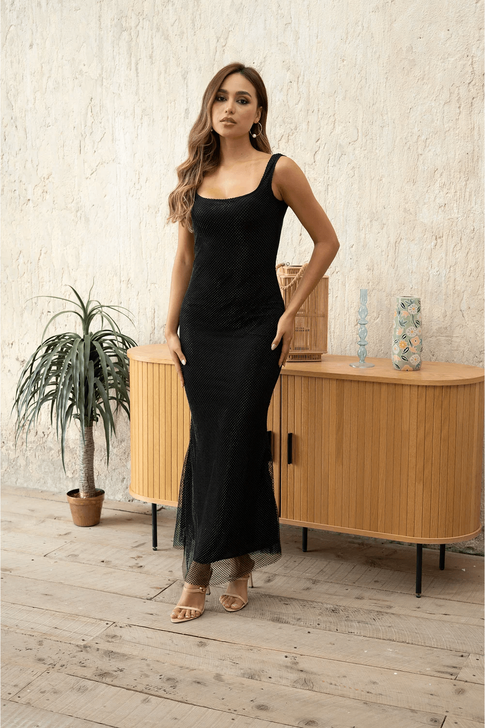 SELF-PORTRAIT MAXI DRESS